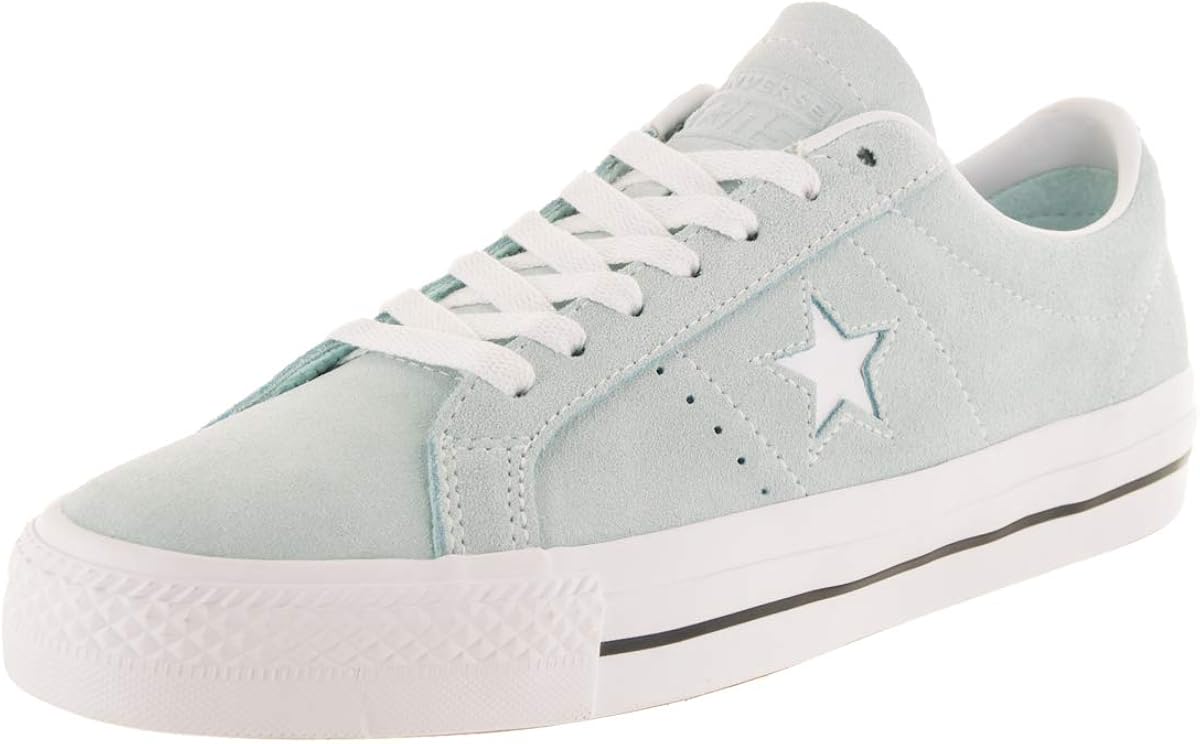converse one star pro ox teal tint shoes