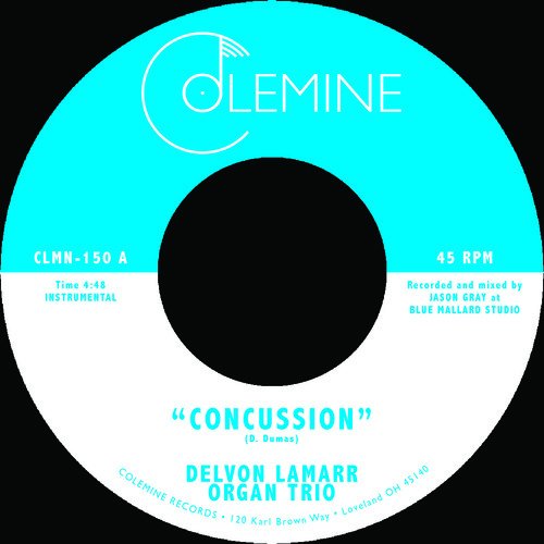 Album art for Concussion / Memphis by Delvon Lamarr Organ Trio