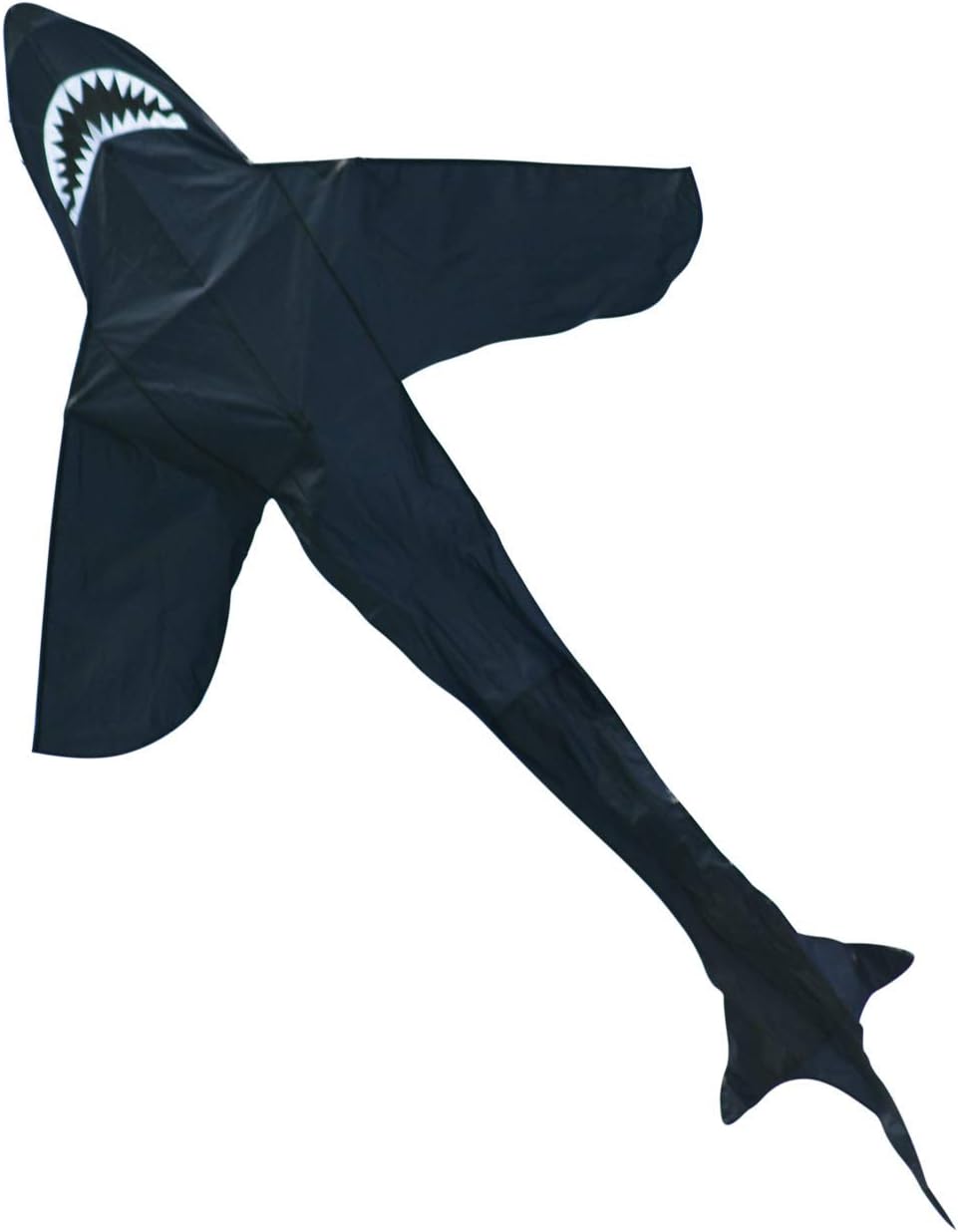 CIM Hai Drachen - Sky Shark - Einleiner-Drachen für Kinder ab 6 Jahren - Abmessung: 143x225cm - inkl. 80m Drachenschnur mit Handgriff