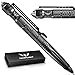 Tactical Pen Self Defense Tool - Survival Multitool + Window Glass Breaker for Police, Military, SWAT, EDC | Smooth Writing Black Ballpoint, Gift Boxed with Extra Refills