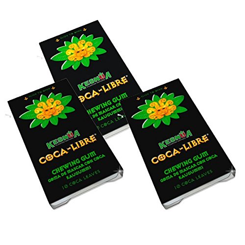 Coca Libre, Energy Chewing Gum 3 Blisters Grocery