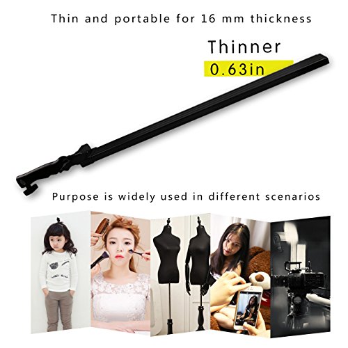 GSKAIWEN Photography Studio LED Lighting Kit Adjustable Light with Light Stand Tripod Photographic Video Capture Portraits - Thumbnail 2