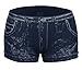 Sexy Booty Denim Design Seamless Chic Hot Low Rise Short Shorts