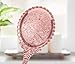 The Paragon Hand Held Mirror - Silver Tone Victorian Vanity Mirror (Copper)