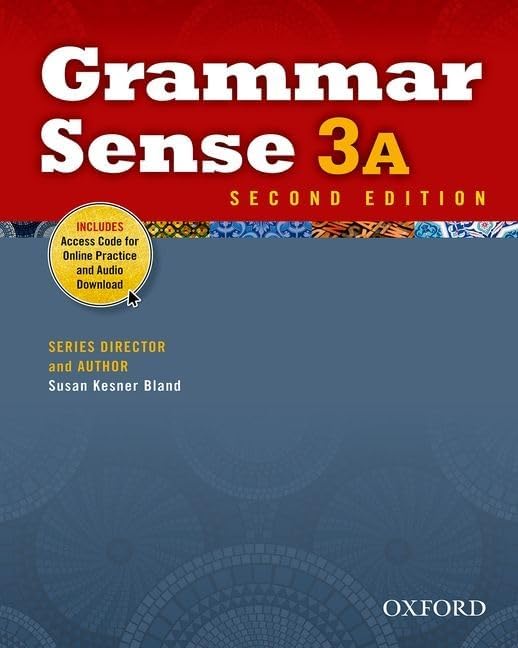 Grammar Sense 3 Student Book with Online Practice Access Code Card