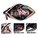 Valoin NiceEbag Large Makeup Bag Small Cosmetic Pouch for Purse Handy Floral Makeup Bags Set Cute Travel Toiletry Organizer for…