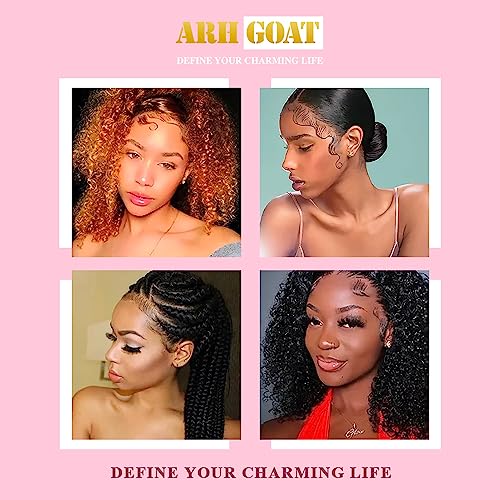 ARHGOAT Edge Control Wax for Women Non Flaking Strong Hold Long Lasting Perfect Edge Smoother Edge Tamer with Aloe Vera 3.53 Ounces