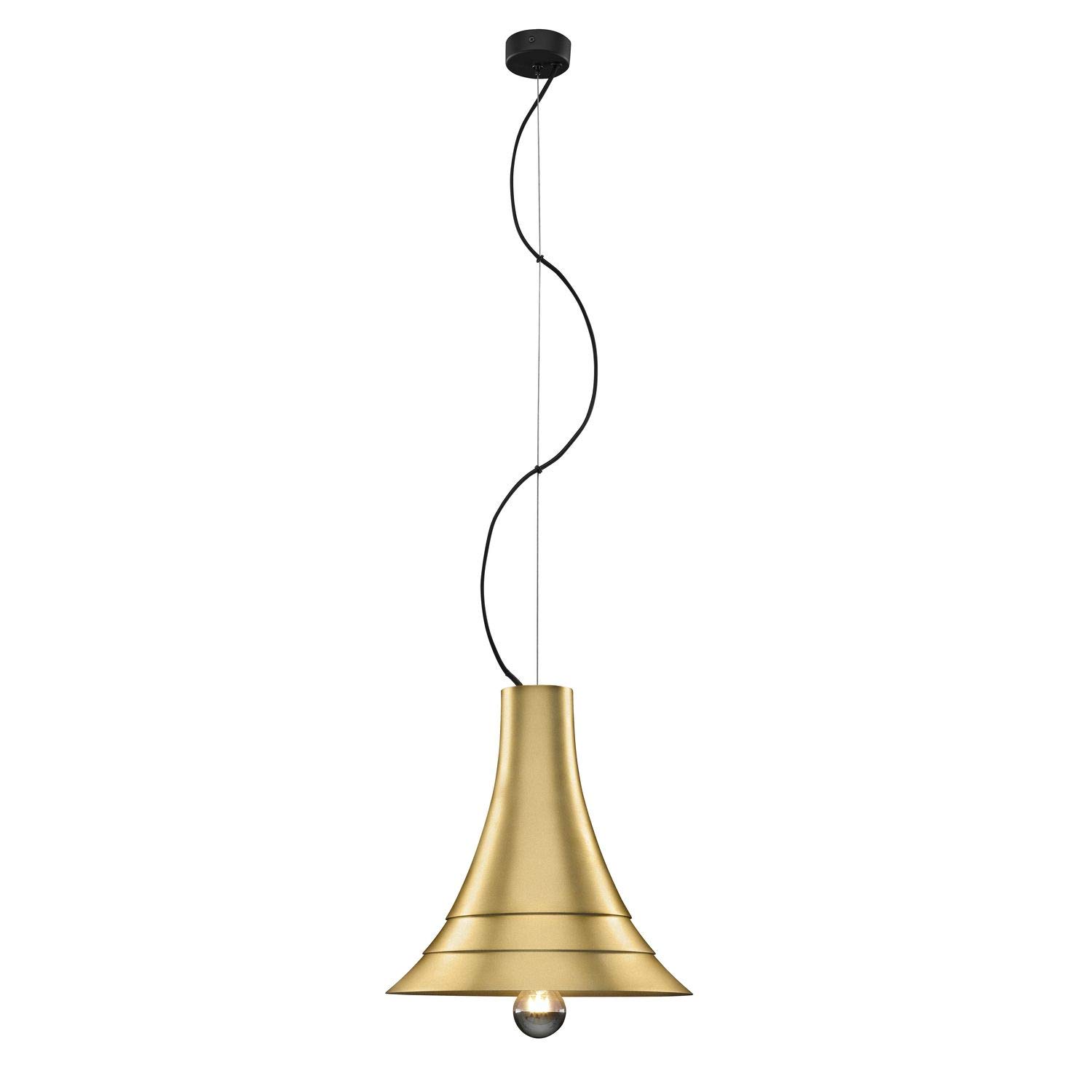 SLV Pendant Light BATO 35 PD/Living Room lamp, Indoor Lighting, Dining Room Drop Light, LED, Ceiling Light / E27 60W Gold