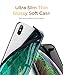 GVIEWIN Marble Designed for iPhone Xs Max, Soft Silicone TPU Thin Cover Slim Case for iPhone Xs Max 6.5 inch (2018) - Green/Gold