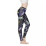 FOR U DESIGNS Dragonfly Print Leggings for Women