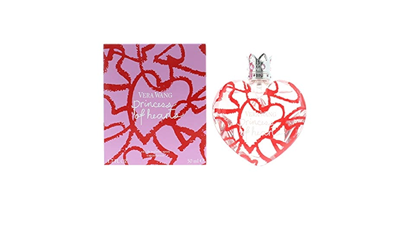Princess Of Hearts By Vera Wang Eau De Toilette Spray 1 7 Oz 50 Ml Women Amazon Es Belleza