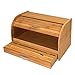 Honey-Can-Do KCH-01081 Bamboo Bread Box, Bamboo