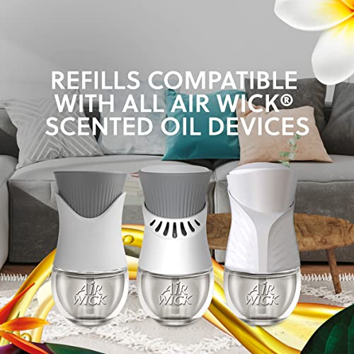 Air Wick Plug in Scented Oil Refill, 10ct, Hawaii, Air Freshener, Eco