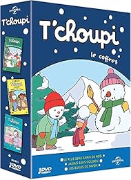 T'choupi et ses amis (interactif) - Le coffret : Le plus beau sapin de Noël + Jamais sans mon doudou - Les bulles de savon - Pack