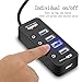 atolla USB Hub 4-Port SuperSpeed USB 3.0 Hub Powered USB Splitter with 1 USB Charging Port On Off Switch with AC Power Adapter