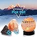 COOWOO Smart Wireless Salt Lamp,Works with Alexa Echo Google Assistant Night Lights,Voice&App Remote Control Lamps,Night Light and Gifts for Holiday and Christmas,Pink Himalayan Natural Crystal Salt