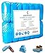 Huge Economy Pack of 140 Disposable Shoe Covers | Recyclable Water Resistant Nonslip Boot Covers are the Ideal Shoe Booties to Protect Carpets & Floors from Dirty Boots | One Size Fits Most