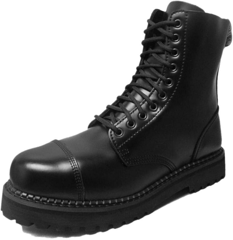 Grinders Women Bulldog CS 10 Eyelet Derby Boots Amazon.co.uk Shoes & Bags
