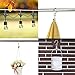 Mopao Party Light Hanger Metal Hanging Clips Hook Clamp Hanger for Curtain, String Party Light and Outdoor Activities Clips, 20 Pieces (2.4inch)
