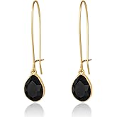 LILIE&WHITE Gold Teardrop Dangle Earrings For Women In Resin Drop Earrings Hypoallergenic Earrings Fashion Jewelry Gift Earrings
