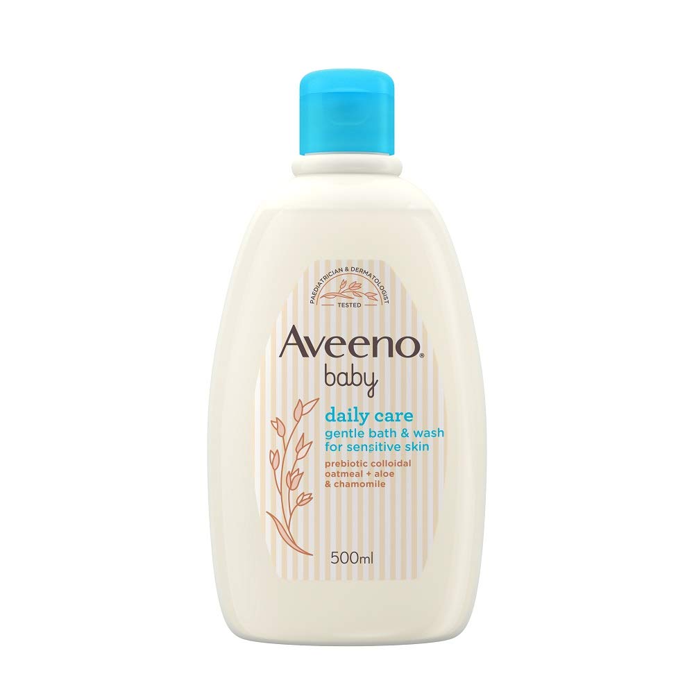 Aveeno Baby Daily Care Gentle Bath & Wash, 500 ml [Packaging May Vary]