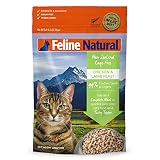 Freeze Dried Cat Food By Feline Natural - Perfect Grain Free, Healthy, Hypoallergenic Limited Ingredients For All Cats - Raw, Freeze Dried Mixer - 11oz Pack (Chicken & Lamb)