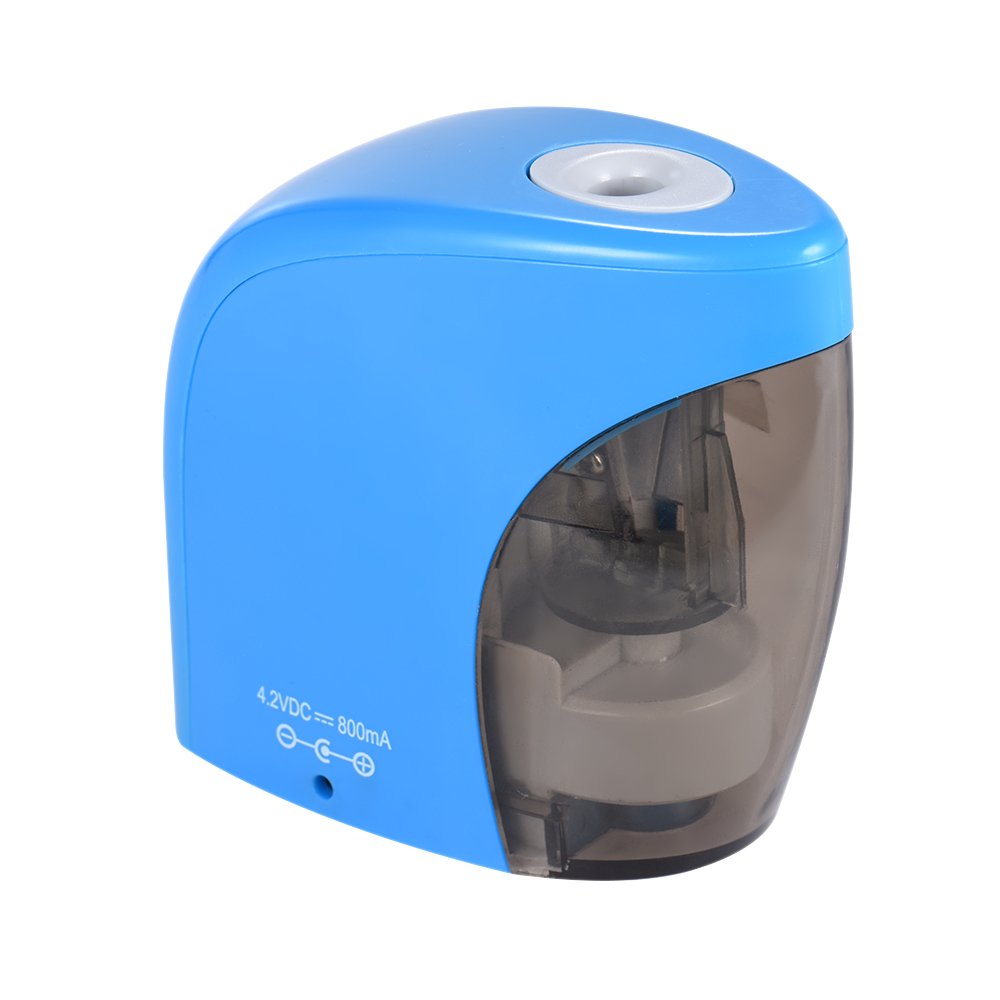 KKmoon Automática Sacapuntas Eléctrico con Cable USB para Niños Inicio Aula Oficina