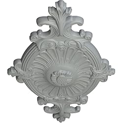 23 5/8"OD x 4"ID x 1 1/2"P Rose and Ribbon Ceiling