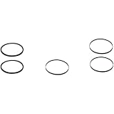 Cassette Deck Section Belts Kit (5 Belts) Rubber Belt for Sony GDM- HCD- LBT- Replaces The: 304194611 422723901 422723911