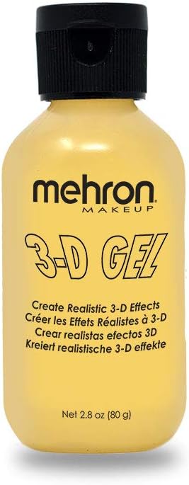 Mehron 3D GEL 2OZ CLEAR
