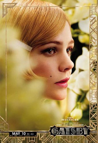 The Great Gatsby (2013) 27 x 40 Movie Poster Leonardo DiCaprio, Joel Edgerton, Tobey Maguire, Style K