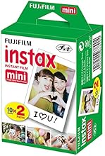 Fujifilm Instax Mini Brillo - Pel&iacute;cula fotogr&aacute;fica instant&aacute;nea (2 x 10 hojas)