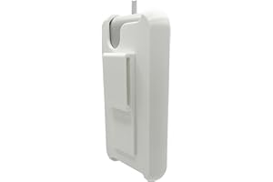 Bartallama3D Battery Holder Case for Apple Vision Pro with Belt Clip - White