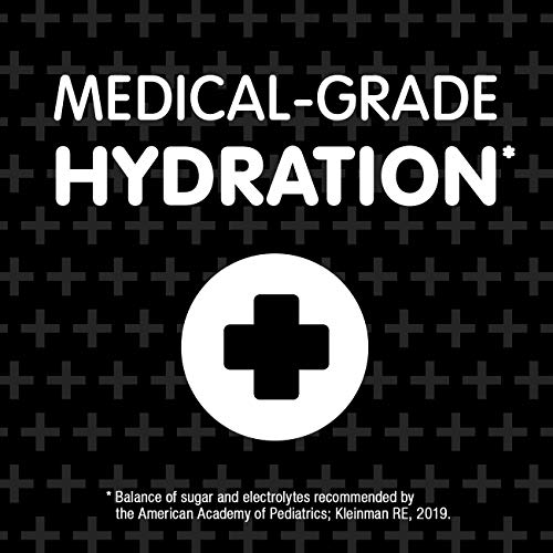 Pedialyte AdvancedCare Plus Electrolyte Powder, with 33% More Electrolytes and PreActiv Prebiotics, Orange Breeze, Electrolyte Drink Powder Packets, 0.6 oz (18 Count)