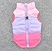 BE GOOD Multicolored winter coat padded jacket Soft Sweat Sleeveless Cotton Clothing Winter Coat for Small Dog Puppy 3 Sizes