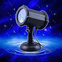 Poeland Star Laser Projector Light with LED Blue Nebula Cloud Starlight Suitable for Bedroom Decoration, Family Party, KTV, Dance Halls, Clubs, Bars, Kids Party, Dance Floor