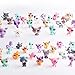 QTFHR Cute Miniature Big Eye Doll, Mini Cute Cake Decoration (20 Pcs)