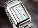 DETOMASO Men's G-30723A SPACY TIMELINE 1 Binary Trend weiss/silber Digital Display Quartz White Watch