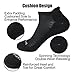 LITERRA Mens Ankle Socks 6 Pack Athletic Running Socks