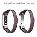 SWEES Metal Bands Compatible Fitbit Alta, Fitbit Alta HR & Fitbit Alta Ace, Milanese Stainless Steel Replacement Accessories Small Large for Women Men, Silver, Black, Rose Gold, Colorful, Champagne