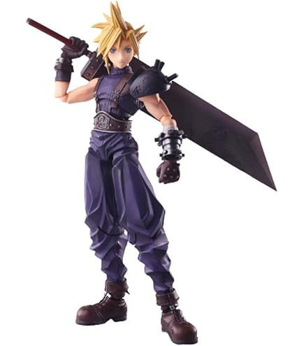 Square Enix Crisis Core Final Fantasy VII: Zack Fair Play Arts Kai