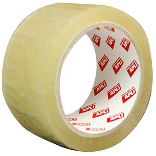 APLI Precinto PVC Adhesivo Solvente Sin Ruido 48 mm x 66m Transparente 11590