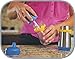 Thermos Foogo 11-Ounce Straw Bottle, Blue/Yellow