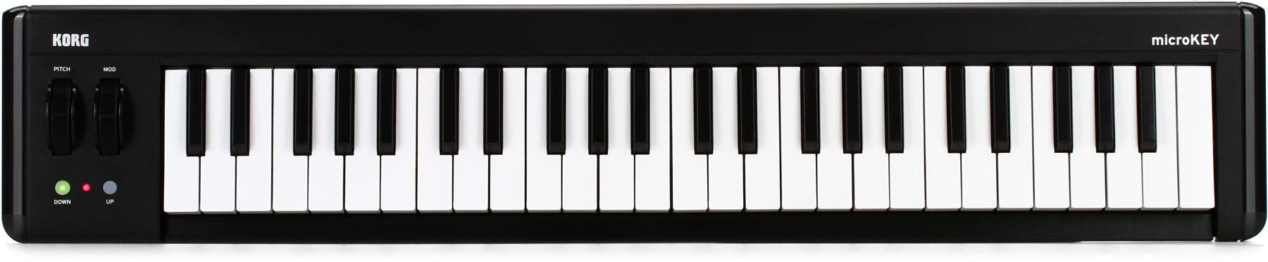 Korg - microKEY2-49 USB MIDI Controller - 49 Key - Black