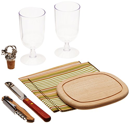 image for Picnic at Ascot Wine and Cheese Cooler Bag Equipped for 2 with Glasses