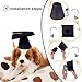 DAGEDA Pet Graduation Caps Grad Hat Pet Costume, Small Dog Graduation Hats with Gold/Yellow Tassel for Dogs and Cats Holiday or Decorations Party, Costume Accessory(Black)