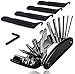 ziyue Bicycle Tool Kit, Spare Necessary Tool for Cycling,Multi-Function, Best Bike Repair Tires & Tubes Tools, 16 in 1 Mechanic Repair Tools Kits With 4 pcs Tire Pry Bars Rods (Black -A)