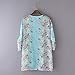 Women Sweater Coat,Beautyvan Women Boho Floral Printed Chiffon Shawl Kimono Cardigan Tops (M, Blue)
