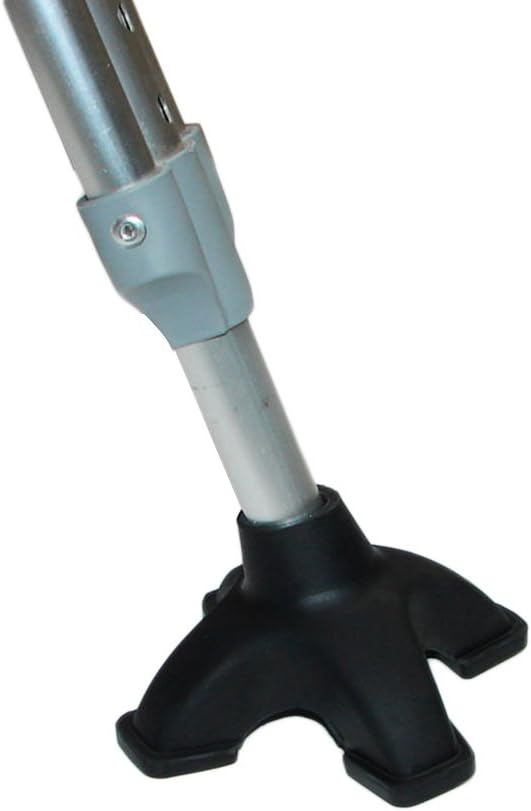 WINOMO 19mm Fourlegged Support Rubber Walking Stick Ferrules Heavy