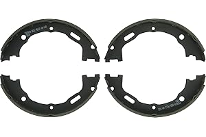 Bosch Automotive BS809 Blue Parking Brake Shoe Set - Compatible With Select Ford Crown Victoria, Ranger; Lincoln Town Car; Mercury Grand Marquis, Marauder; REAR